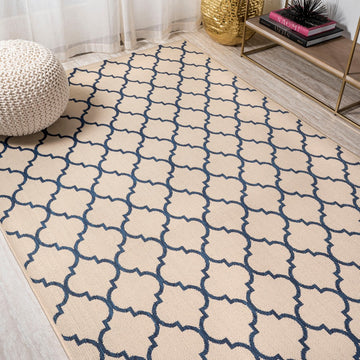 Arabesque Ogee Trellis Indoor/outdoor Area Rug